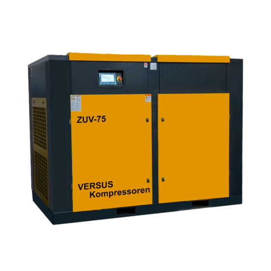 Винтовой компрессор ZUV – 75 10 бар прямой привод IP 23 F