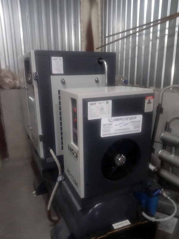 Винтовой компрессор "Enger" HA-15DFRE-400 16 (INOVANCE) для компании "Ламифор-Алтай"