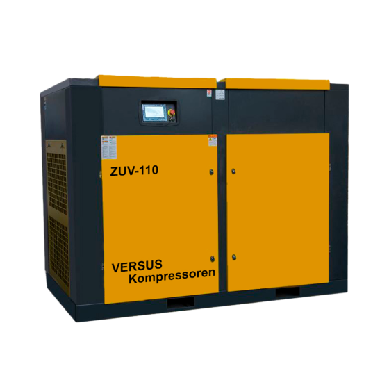 Винтовой компрессор ZUV – 110 10 бар прямой привод IP 54 D