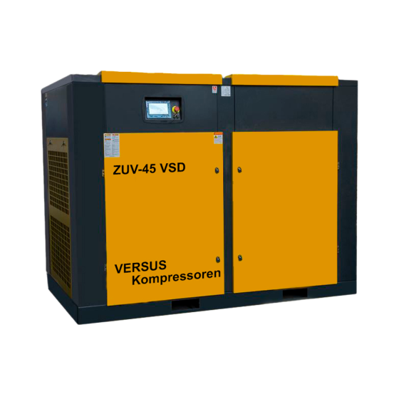 Винтовой компрессор ZUV – 45 VSD 13 бар прямой привод IP 23 D