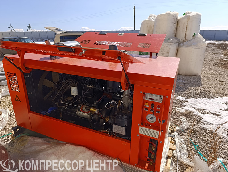 Дизельный винтовой компрессор 1