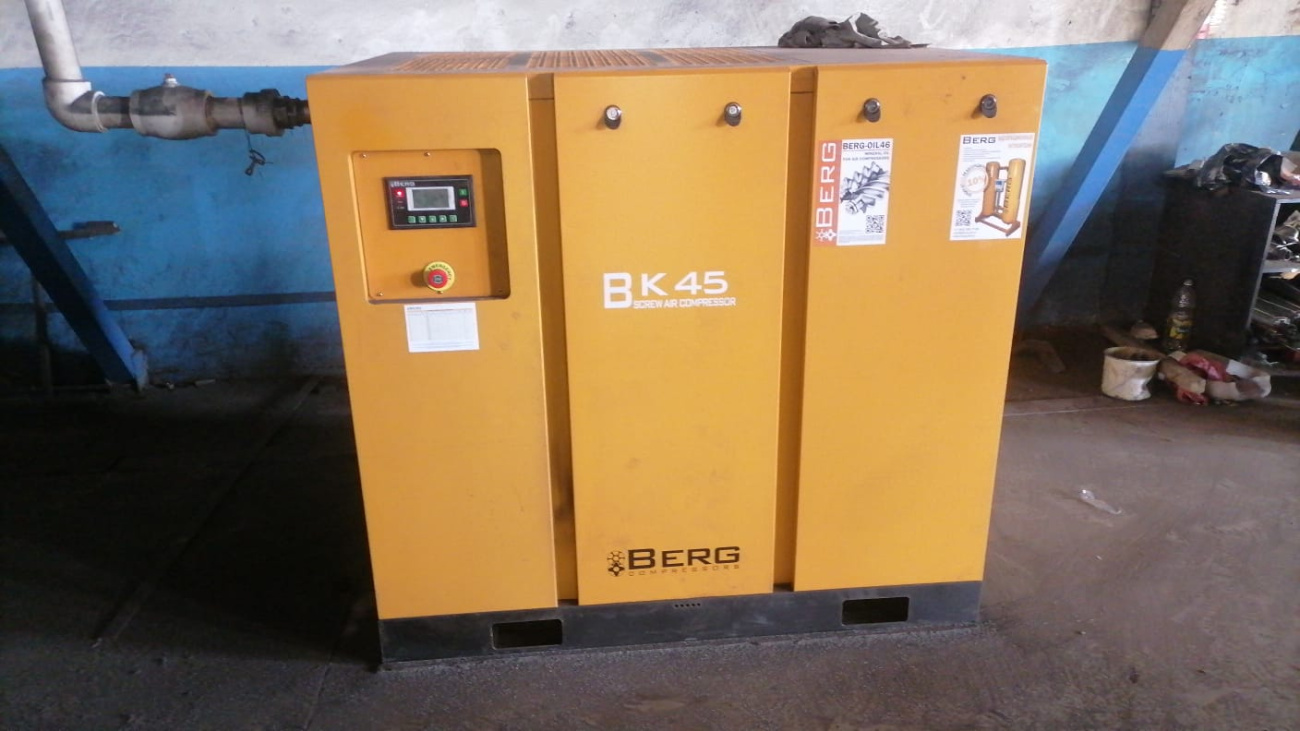 Проект - Винтовой компрессор Berg ВК-45 для ООО Техно-Логика