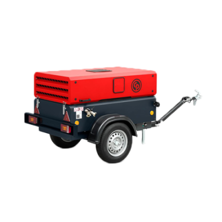 Компрессор винтовой "Chicago Pneumatic" CPS 90G (на шасси)